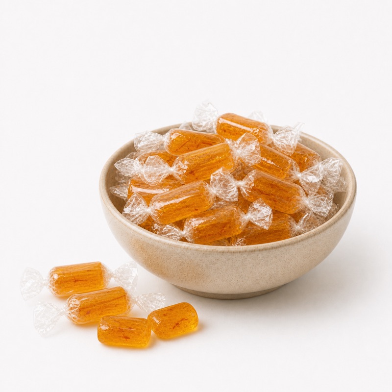 Caramelos de miel y azafrán