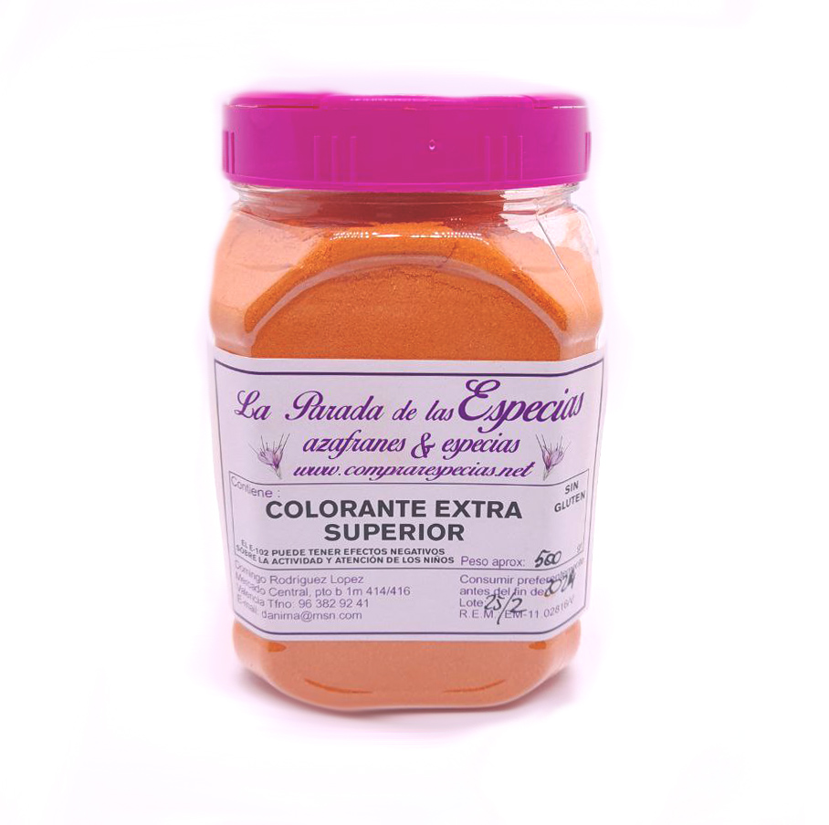Colorante para paella