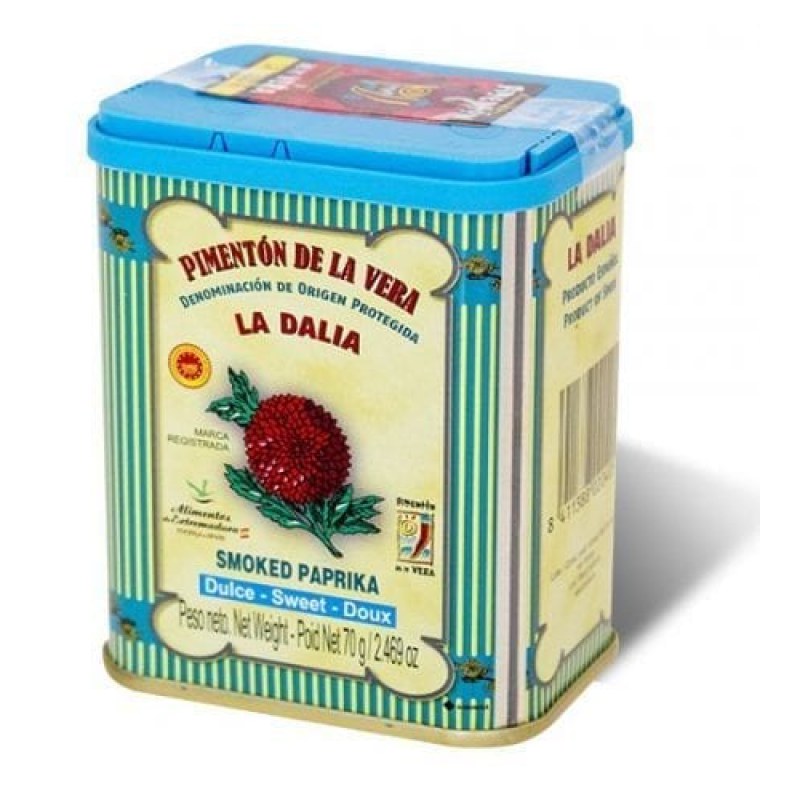 Lata de pimentón dulce de la Vera D.O.P. La Dalia 70 g