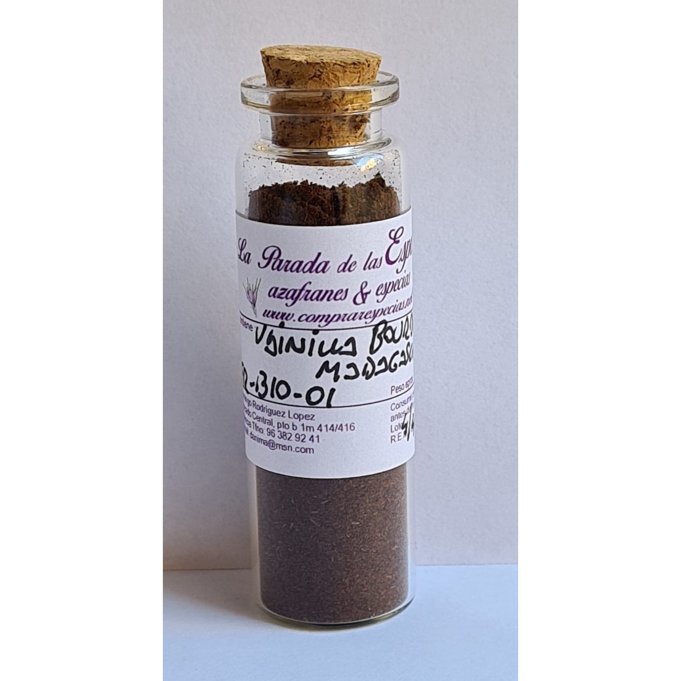 Vainilla en polvo BIO